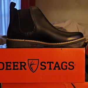 Brand New black/ black Zane boots by Deer Stags sz. 5M